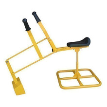 Sand Digger, A Heavy Duty Metal Backhoe Toy: Tough Kid (Yellow)