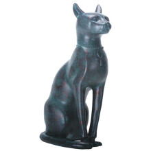 YTC Summit 8,5 Tum Egyptian Bronze Bastet Staty Dekoration, Flera Färger