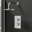 NES Home 2 Dial 1 Way Round Concealed Thermostatic Shower Valve & Head 1