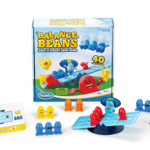 ThinkFun Balance Beans | Fördert frühe Mathematik- und Logikfähigkeiten | 40 Herausforderungen | Für Kinder ab 5 Jahren