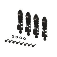 ARRMA Aluminum Shock Set 58mm Length 1000 CST Oil Black 4pcs - GROM ARA-1567