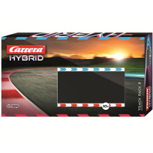 Carrera Hybrid Track Pack 2 - Expansion Set Includes Additional Straight Racetrack Sections for Racetrack Extension and Customization