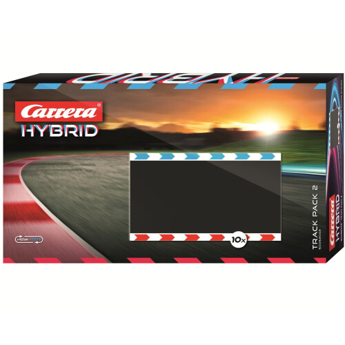 Carrera Carrera Pack de Piste Hybride 2 - Ensemble d'Expansion avec Sections Droites Supplémentaires