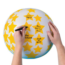 S&S Worldwide Créez Votre Propre Ballon Toss 'n Talk-About, 24in
