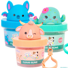 Mini Squishmallows Slime Squad - 3 Charms de Slime