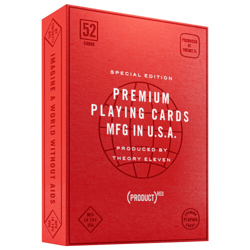 theory11 Produkt(RED) Sonderedition Spielkarten