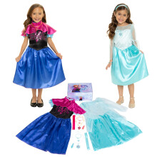 Disney Frozen Elsa & Anna Sisters Dress Up Trunk New 2025 [Amazon Exclusive]