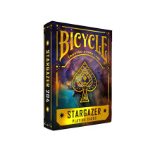 Bicycle Stargazer 204 Cartes à Jouer - Jeu de Cartes Premium Thème Cosmique