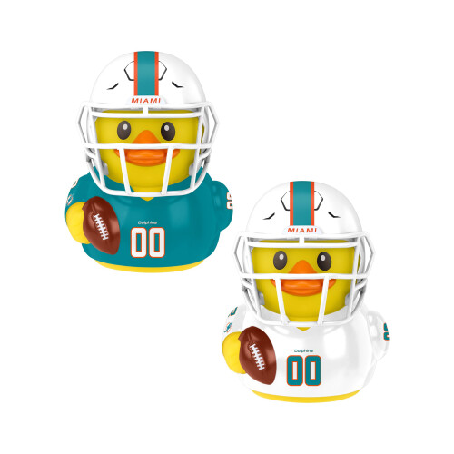 FOCO Miami Dolphins NFL 2-Pack Vinyl Eendjes
