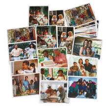 Puzzle Multiculturel Familial Photographique Excellerations 11-5/8 po L x 8-3/8 po H Ensemble de 12