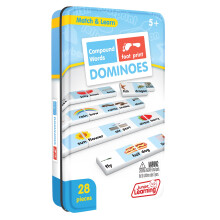 Junior Learning Dominoes für zusammengesetzte Wörter - Sprachkunst