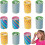 Fun Express - Dots en Strepen Prisma's (2dz) - Speelgoed - 24 Stuks 1