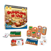 ThinkFun Dumpling House: Stapelspiel zum Abholen von Bestellungen für Kinder ab 8 Jahren