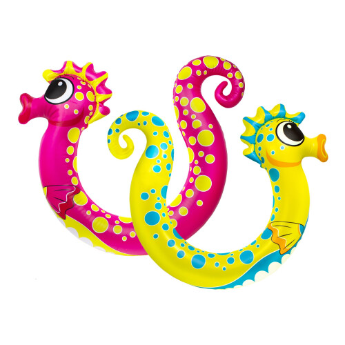 Poolmaster Zeepaard Opblaasbare Zwembandjes voor Kinderen, 2-Pack