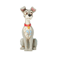 Enesco Disney Traditions by Jim Shore Lady and the Tramp Standing Pose Miniature Figurine, 3.82 Inch, Multicolor