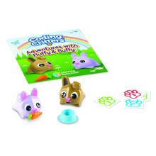 Learning Resources Coding Critters Pair-a-Pets Bunnies Fluffy & Buffy - Jouets interactifs STEM sans écran