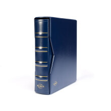 Album per monete Leuchtturm 313617 Numis, design classico con copertina, incl. 5 tasche diverse, blu