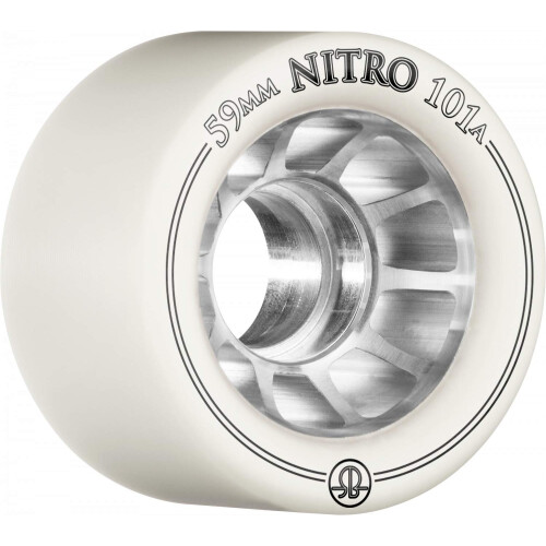 Rollerbones Nitro Ruote 59mm x 94a 8pk Bianche