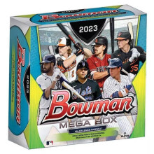 Topps 2023 Bowman Baseball Verzamelkaartdoos - 4 Basis Packs + 2 Exclusieve Mega Chrome Packs