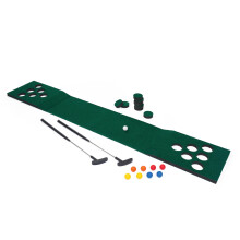 EastPoint Jeu de Golf Par Pong 3-en-1 - Vert, Plastique, Pliable