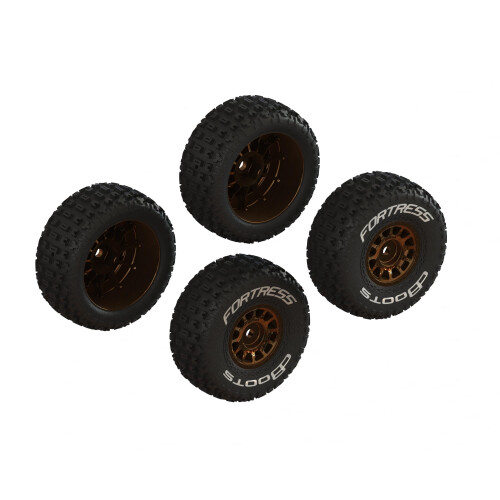 ARRMA dBoots 'Fortress' Däckset Klistrade (Bronze) (2 Par), ARA-2024