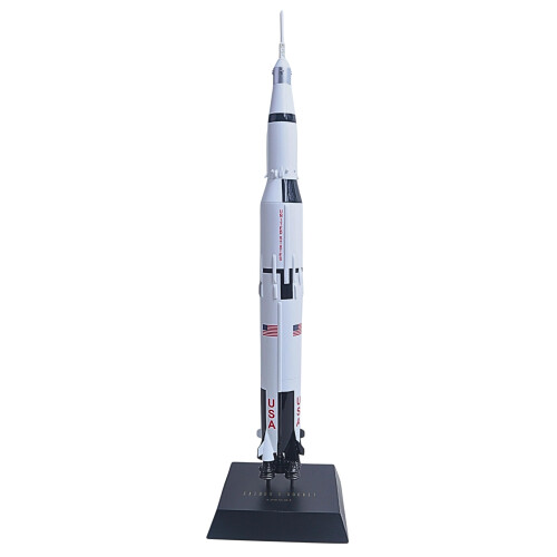 Modèle en Résine Saturn V 1/200 Daron Executive avec Base - Idéal Dès 14 Ans