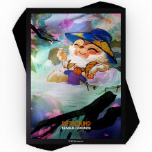 Riftbound: League of Legends - Manches Art: Teemo - 100 Protecteurs de Cartes, Accessoire TCG