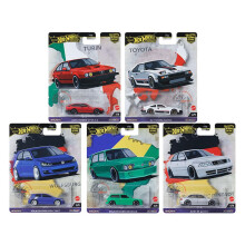 World Tour 5 piece Set Car Culture 2024 Series A Diecast Model Cars FPY86-961A