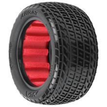 AKA Products, INC. Array 2.2" Super Soft Dirt Oval Buggy Arrière Pneus (2), AKA13134VR