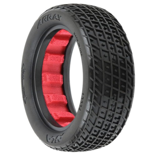 AKA Products, INC. Array 2.2" Super Soft Långvariga Dirt Oval Buggy Däck (2), AKA13334QR