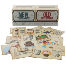 Jeu de tri d'histoires bibliques Fun Express - 28 pièces - Activités éducatives pour enfants