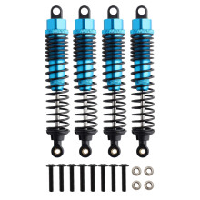 GDOOL Front Rear RC Shock Absorber, 4-Pack Shock Absorber 108004 108mm Adjustable Alloy Aluminum Shock for 1:10 HSP Redcat Volcano EXP/Pro Volcano S30