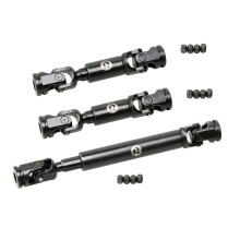 RhinoRC Tiny Stainless Steel Heavy-Duty Drive Shaft for 1/10 RC Crawler Axial SCX10 TRX4 Redcat Gen8(RC Drive Shaft Set)