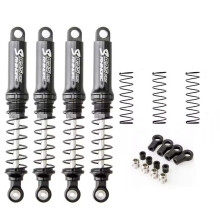 RC Shock Absorber S095 Pro-P4,4PCS 95mm,1/10 Scale Adjustable Shocks for 2-4KG MOA Shafty Axial SCX10 TRX-4 Crawler Trucks Upgrade Parts(S095 Pro-P4)