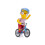 I Simpson 5" Action Figure Milhouse con Bicicletta Wave #3 1