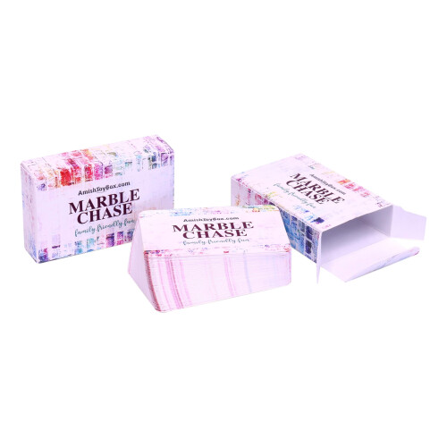 AmishToyBox.com Marble Chase Speelkaarten - Pack van 2 Decks