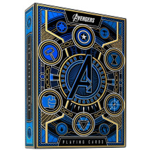 theory11 Avengers Blue Edition Premium Spielkarten - Marvel Studios' The Infinity Saga Deck