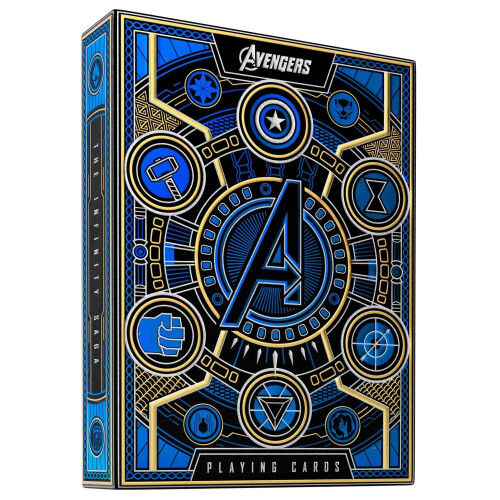 theory11 Avengers Blue Edition Premium Spielkarten - Marvel Studios' The Infinity Saga Deck