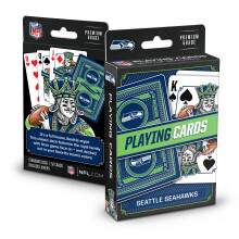 YouTheFan NFL Seattle Seahawks Carte da Gioco Ufficiali - Artwork Originale su Tutte le Carte - Colori Ufficiali