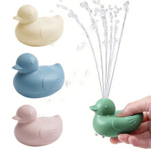haakaa Dinky Splash Duck Siliconen Baby Bad Speelgoed, Afneembaar & Schimmelvrij