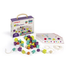 Miniland ECO Activity Shapes. STEM Toy with Geometric Shapes which develops Mathematical and Motors Skills
