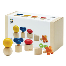 PlanToys Écrous & Vis Jouet en Bois pour Enfants 2+ | Activité Montessori pour l'Apprentissage STEM