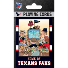 Masterpieces NFL Houston Texans Spielkarten - Offiziell lizenziert, 54 Karten