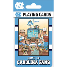 Masterpieces Offiziell Lizensierte NCAA UNC Tar Heels Spielkarten - 54 Karten
