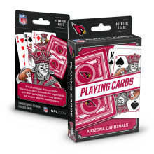 YouTheFan NFL Arizona Cardinals Mazzi di Carte Ufficiali - Artwork Originale su Tutte le Carte e Jolly