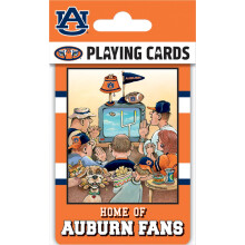 Cartes à Jouer Officielles NCAA Auburn Tigers - 54 Cartes pour Adultes