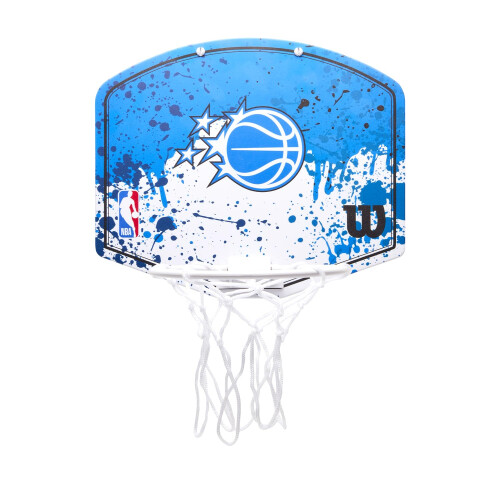 Wilson Mini Panier Équipe NBA - Orlando Magic, Bleu