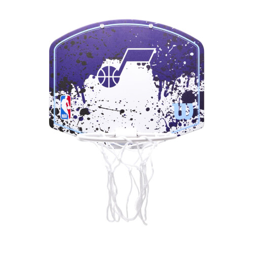Wilson Mini Panier d'équipe NBA Wilson - Utah Jazz, Violet