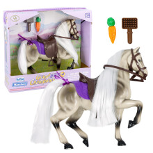 Grand Champions Premium Hengstkollektion Pferdefigur | Grauer Warmblut