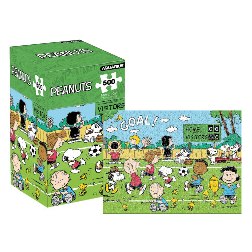 Puzzle Jigsaw Peanuts Soccer 500 Pièces (Boîte Verticale)